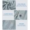 imageBAMBOO COOL Mens Boxer Shorts 3 PackIce Silk Cooling Underwear with Button FlySoft Breathable Loose Fit BoxersBmulticolor 3pack