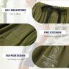 imageBAMBOO COOL Mens Pajama bottoms Short Pants Soft Comfy Breathable Lightweight Lounge Pj Shorts with pockets 2 PackDw2brock Graygreen