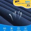 imageBAMBOO COOL Boys Boxer Briefs Underewar for Boy Multicolor Week Theme 7 Pack with Fly Soft and BreathableEblack1 grey2 blue4