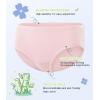 imageBAMBOO COOL Girls Underwear Breathable MoistureWiking Panties Lightweight Soft Solid Color Briefs 6 Pack 614YMulticoloreda6 Packs