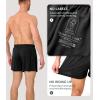 imageBAMBOO COOL Mens Boxers Durable Comfortable Boxer Shorts for Men Loose UltraSoft Mens Underwear 3 or 5 Pack3ablack3