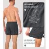imageBAMBOO COOL Mens Boxers Durable Comfortable Boxer Shorts for Men Loose UltraSoft Mens Underwear 3 or 5 Pack5dblackDark BlueLight BlueGreyLight Grey