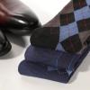 imageBAMBOO COOL Mens Dress Socks Crew SocksBamboo Viscose Lightweight Thin Argyle Pattern Ribbed striped 36 PackMulticolor A3