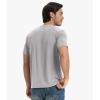 imageBAMBOO COOL Mens TShirts Short Sleeve Shirt Heavyweight Crew Neck T Shirt for Man Moisture Wicking Casual TeesDlight Grey