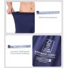 imageBAMBOO COOL Mens Underwear Boxers Moisturewicking and Cool Mens Boxer Shorts Loose Fit Super Soft 4 Pack4bbluePurpleDark BlueDark Grey