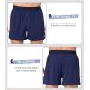 imageBAMBOO COOL Mens Underwear Boxers Moisturewicking and Cool Mens Boxer Shorts Loose Fit Super Soft 4 Pack4bbluePurpleDark BlueDark Grey