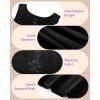 imageBAMBOO COOL Tank Nightgown for Women Sleeveless Sleepshirts with Wide Strap Chemise Night DressBlack