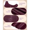 imageBAMBOO COOL Tank Nightgown for Women Sleeveless Sleepshirts with Wide Strap Chemise Night DressMulberry