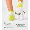 imageBAMBOO COOL Womens Ankle Socks Bamboo Viscose Athletic MoistureWicking Low Cut Running Socks Cushioned AntiBlisterWhite 6