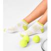 imageBAMBOO COOL Womens Ankle Socks Bamboo Viscose Athletic MoistureWicking Low Cut Running Socks Cushioned AntiBlisterWhite 6
