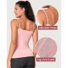 imageBAMBOO COOL Womens Basic Camisole Tank Top with Adjustable Spaghetti Strap Cute Undershirt 34 PackMulticoloured 044pack