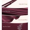imageBAMBOO COOL Womens Chemise Sleepshirts with Adjustable Spaghetti Strap Homewear Soft Tank NightgownMulberry