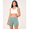 imageBAMBOO COOL Womens Pajama Shorts Elastic Waistband Pj Pants Leg Opening Lounge Sleep Shorts 2 PackMulticoloured 022pack