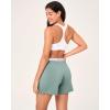 imageBAMBOO COOL Womens Pajama Shorts Elastic Waistband Pj Pants Leg Opening Lounge Sleep Shorts 2 PackMulticoloured 022pack