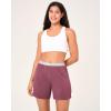 imageBAMBOO COOL Womens Pajama Shorts Elastic Waistband Pj Pants Leg Opening Lounge Sleep Shorts 2 PackMulticoloured 032pack
