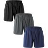 imageBAMBOO COOL Mens Boxers Durable Comfortable Boxer Shorts for Men Loose UltraSoft Mens Underwear 3 or 5 Pack3bblackBlueGrey