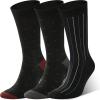 imageBAMBOO COOL Mens Dress Socks Crew SocksBamboo Viscose Lightweight Thin Argyle Pattern Ribbed striped 36 PackMulticolor B3