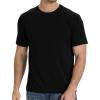 imageBAMBOO COOL Mens TShirts Short Sleeve Shirt Heavyweight Crew Neck T Shirt for Man Moisture Wicking Casual TeesAblack