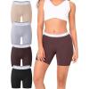 imageBAMBOO COOL Womens Boyshort Panties Cooling Underwear Stretchy Lightweight Moisture Wicking Boxer Briefs for Ladies 4 PackMulticoloured B 4 Pack