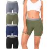 imageBAMBOO COOL Womens Boyshort Panties Cooling Underwear Stretchy Lightweight Moisture Wicking Boxer Briefs for Ladies 4 PackMulticoloured C 4 Pack