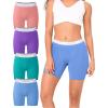 imageBAMBOO COOL Womens Boyshort Panties Cooling Underwear Stretchy Lightweight Moisture Wicking Boxer Briefs for Ladies 4 PackMulticoloured a 4 Pack