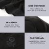 imageBAMBOO COOL Mens Long Boxer Briefs Performance Long Leg Sports Boxer Brief Underwear MultiPack01black  Blue  Dark Grey