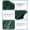imageBAMBOO COOL Mens Pajama Pants Cool Lounge Sleep Short Bottoms Soft Comfy Knit Pj Shorts Sleepwear Pajamas with PocketsCgrey  Dark Green2 Pack