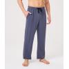 imageBAMBOO COOL Mens Pajamas Bottoms Pajama Pants for Men Lounge Sleep Pant Pj Bottom Soft Comfy Sleepwear with PocketsArock Gray  Light Grey2 Pack