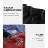 imageBAMBOO COOL Mens Tagless Briefs Coverd Waistband Comfort Soft Underwear with Contour Pouch Breathable Underpants MultipacksPurple red black blue
