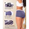 imageBAMBOO COOL Womens Boyshort Panties Cooling Underwear Soft Lightweight Moisture Wicking Boxer Briefs for Ladies 4 PackMulticoloured B 4 Pack