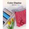 imageBAMBOO COOL Womens Boyshort Panties Cooling Underwear Soft Lightweight Moisture Wicking Boxer Briefs for Ladies 4 PackMulticoloured C 4 Pack