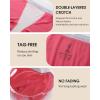 imageBAMBOO COOL Womens Boyshort Panties Cooling Underwear Soft Lightweight Moisture Wicking Boxer Briefs for Ladies 4 PackMulticoloured C 4 Pack