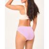 imageBAMBOO COOL Womens Briefs Underwear Leg High Cut Ladies Seamless Panties Soft and Breathable multicolor 5 PackMulticolor5packb