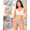 imageBAMBOO COOL Womens Cool Bikini Briefs for Women Panties Stretchy Soft Breathable Underwear 5packMulticolor5packc