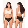 imageBAMBOO COOL Womens No Show Bikini Seamless Underwear for Women Low Waisted Nonmarking Stretch Panties Full Coverage6 PackMulticolor6packa