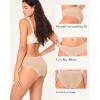 imageBAMBOO COOL Womens No Show Bikini Seamless Underwear for Women Low Waisted Nonmarking Stretch Panties Full Coverage6 PackMulticolor6packb