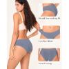 imageBAMBOO COOL Womens No Show Bikini Seamless Underwear for Women Low Waisted Nonmarking Stretch Panties Full Coverage6 PackMulticolor6packc