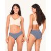 imageBAMBOO COOL Womens No Show Bikini Seamless Underwear for Women Low Waisted Nonmarking Stretch Panties Full Coverage6 PackMulticolor6packc