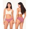 imageBAMBOO COOL Womens No Show Bikini Seamless Underwear for Women Low Waisted Nonmarking Stretch Panties Full Coverage6 PackMulticolor6packe