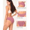 imageBAMBOO COOL Womens No Show Bikini Seamless Underwear for Women Low Waisted Nonmarking Stretch Panties Full Coverage6 PackMulticolor6packe
