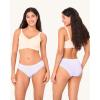 imageBAMBOO COOL Womens No Show Bikini Seamless Underwear for Women Low Waisted Nonmarking Stretch Panties Full Coverage6 PackMulticolor6packf