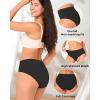 imageBAMBOO COOL Womens No Show Briefs Seamless Underwear for Women High Waist Nonmarking Full Coverage Stretch Panties6 PackMulticolor6packa