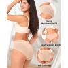 imageBAMBOO COOL Womens No Show Briefs Seamless Underwear for Women High Waist Nonmarking Full Coverage Stretch Panties6 PackMulticolor6packb