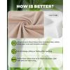 imageBAMBOO COOL Womens No Show Briefs Seamless Underwear for Women High Waist Nonmarking Full Coverage Stretch Panties6 PackMulticolor6packb