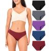 imageBAMBOO COOL Womens Cool Bikini Briefs for Women Panties Stretchy Soft Breathable Underwear 5packMulticolor5packb
