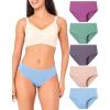 imageBAMBOO COOL Womens Cool Bikini Briefs for Women Panties Stretchy Soft Breathable Underwear 5packMulticolor5packd