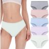 imageBAMBOO COOL Womens Underwear Mesh Breathable MoistureWicking Briefs Soft ampamp Lightweight Ladies Panties 5PackMulticolor A5pack