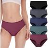 imageBAMBOO COOL Womens Underwear Mesh Breathable MoistureWicking Briefs Soft ampamp Lightweight Ladies Panties 5PackMulticolor B5pack