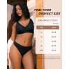 imageBAMBOO COOL Womens Thongs Seamless MoistureWicking Breathable Underwear High Stretchy Mid Waisted Panties Tagless 6 PackMulticoloured E 6pack