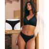 imageBAMBOO COOL Womens Thongs Seamless MoistureWicking Breathable Underwear High Stretchy Mid Waisted Panties Tagless 6 PackMulticoloured E 6pack